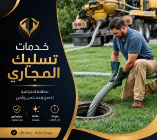 خدمات تسليك المجاري